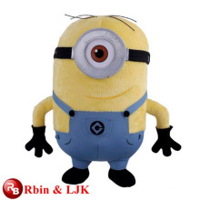 Meet EN71 and ASTM standard ICTI plush toy factory wholesale minion plush toy cheap